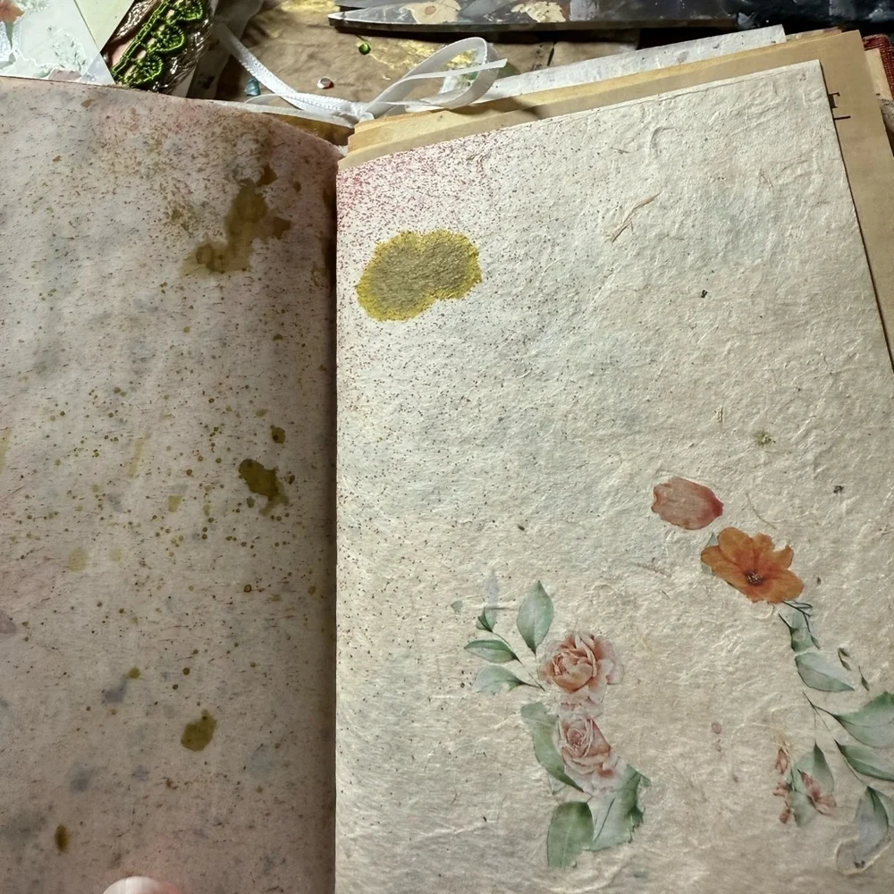 Handmade Journal The Dog Violet Fairy Book Cover